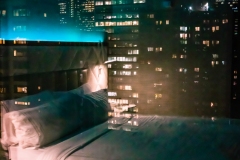 The floating bed